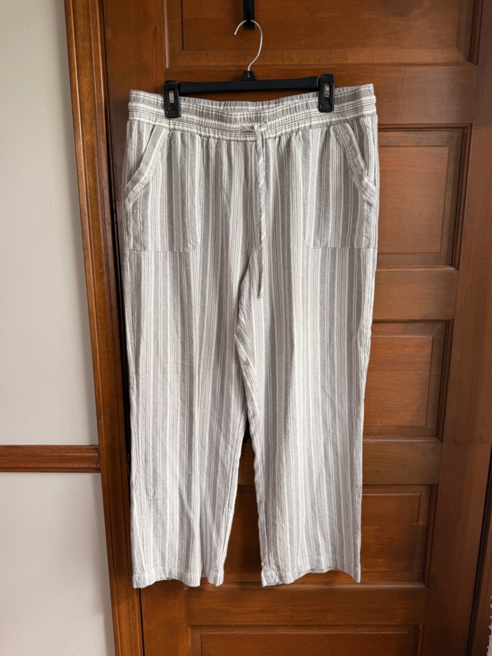 Marissa Olivia Striped Linen Pant 🌊